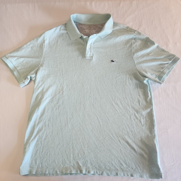 Vineyard Vines Light Blue Polo Shirt - Picture 1 of 6